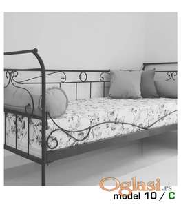 Iz radionice - metalni KREVETI od metala PO MERI - M10